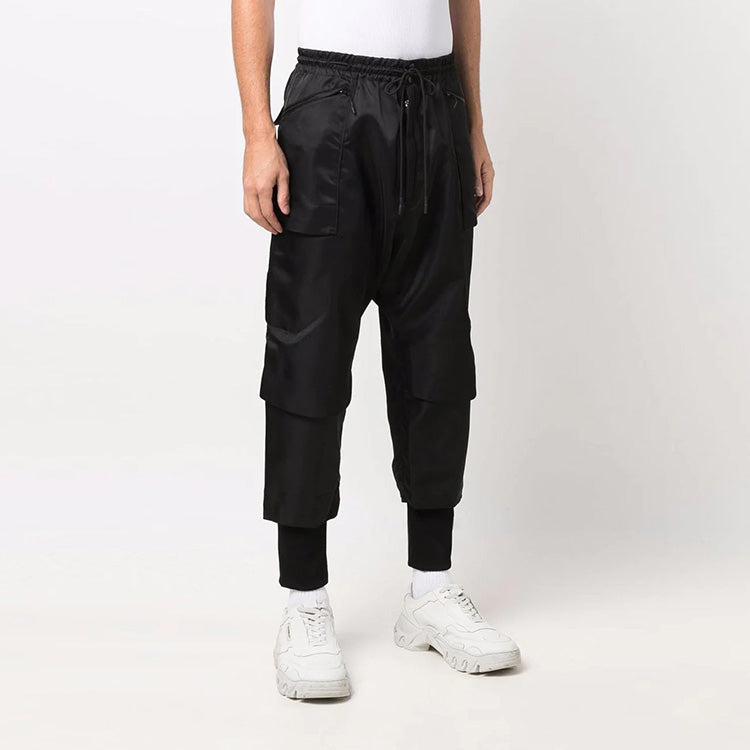 adidas Y-3 Classic Tech Twill Cargo Pants 'Black' HB3433