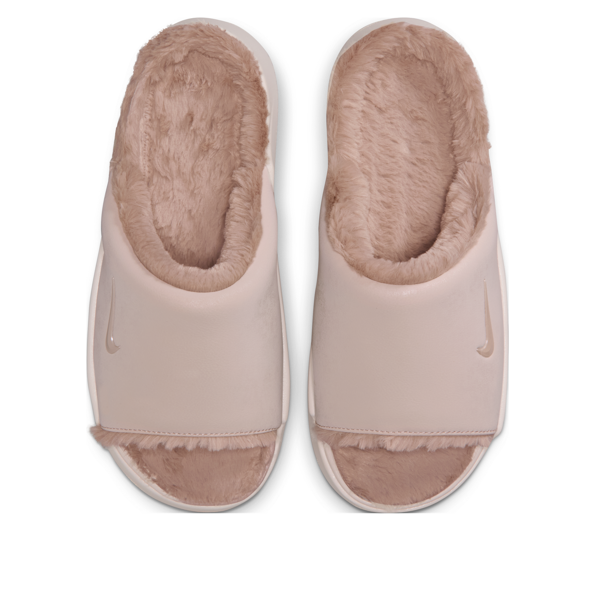 (WMNS) Nike Calm Elevation Fur Slide 'Silt Red Malt' IO0496-600