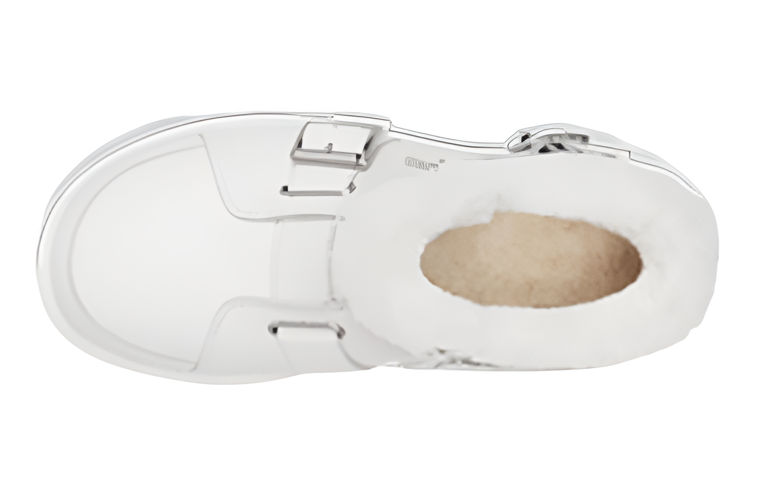 (WMNS) UGG Mini Buckle Short Boots 'White' 1138157-WHT