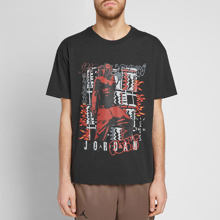 Air Jordan x Cactus Jack by Travis Scott Air Jordan MJ 2 T-Shirt 'Black' CK4030-010
