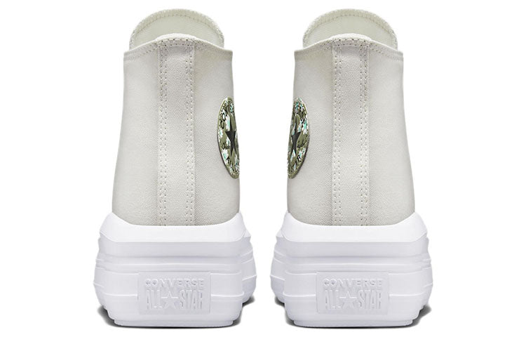 (WMNS) Converse Chuck Taylor All Star Move Platform 'Gray Green' A00838C