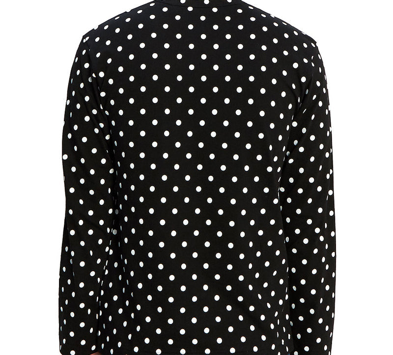 COMME des GARCONS PLAY Polka Dot Long Sleeves Tee 'Black White' AZ-T166-051-1