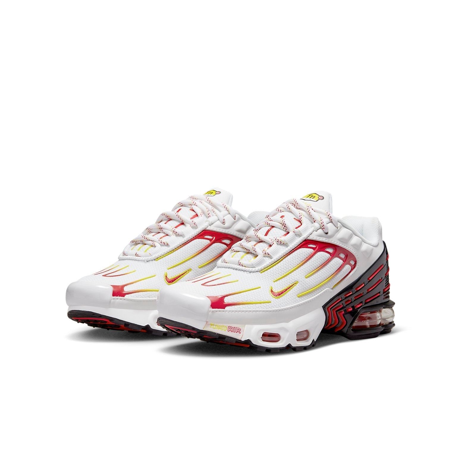 (GS) Nike Air Max Plus 3 Miami Heat 'White Red' DX9263-100