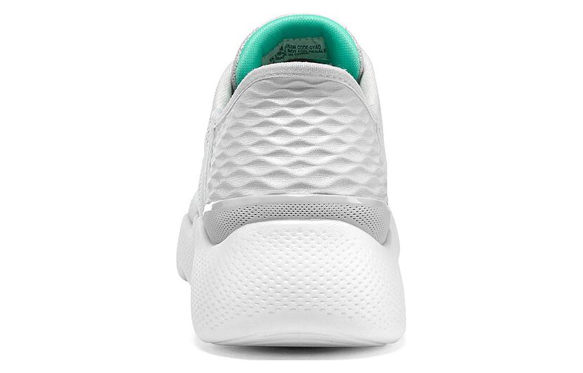 (WMNS) Skechers GO WALK Massage Fit 'Grey Aqua' 124916-GYAQ
