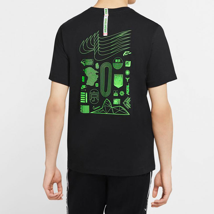 Nike Sportswear Worldwide Casual Printing Black CW5836-010