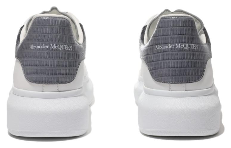 Alexander McQueen Oversized Sneakers 'White Black' 625162WICGA9154