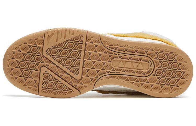 (WMNS) ANTA A-Shock Mid 'White Brown Green' 122248027-1