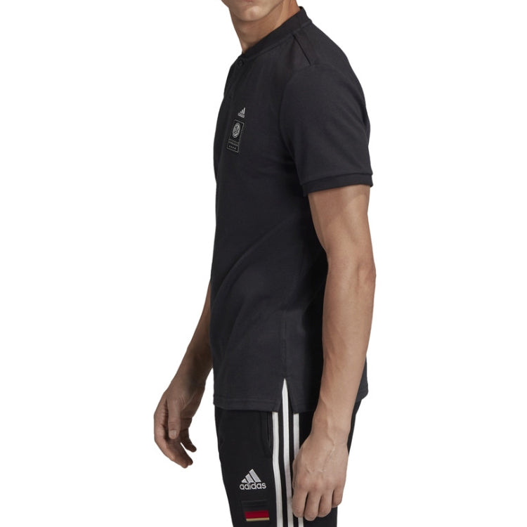 adidas Germany National Team Away Polo Shirt Black FM5577