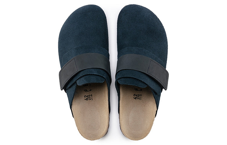 Birkenstock Nagoya Suede Leather Narrow Fit 'Navy' 1017508
