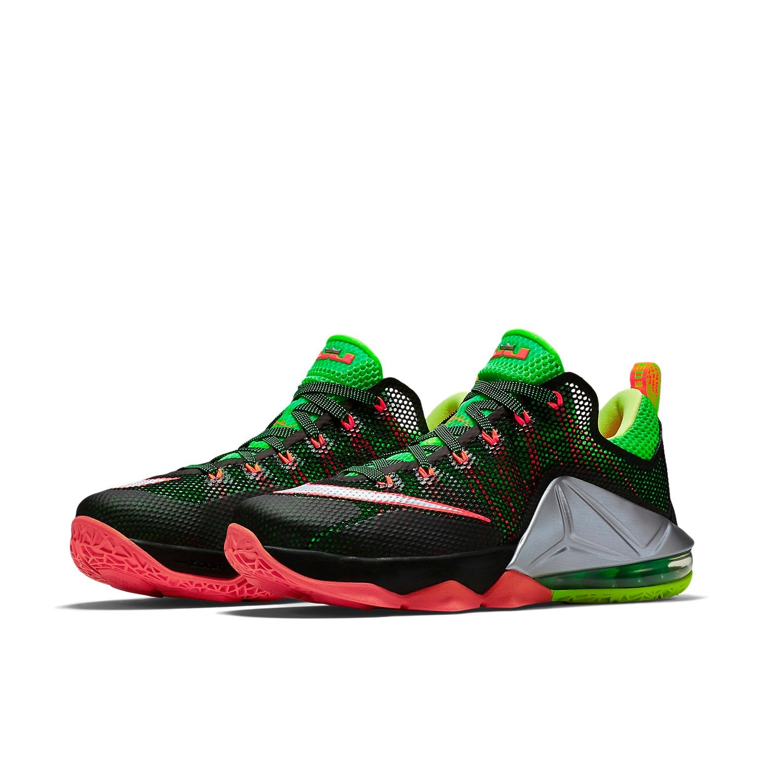 Nike LeBron 12 Low EP 12 'Black Pink' 724558-003