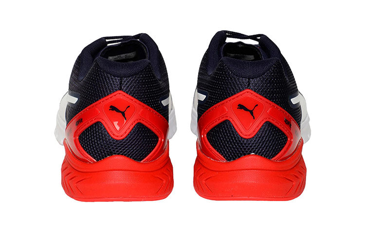 PUMA Ignite Stride Low Running Shoes Blue/White/Red 191387-05