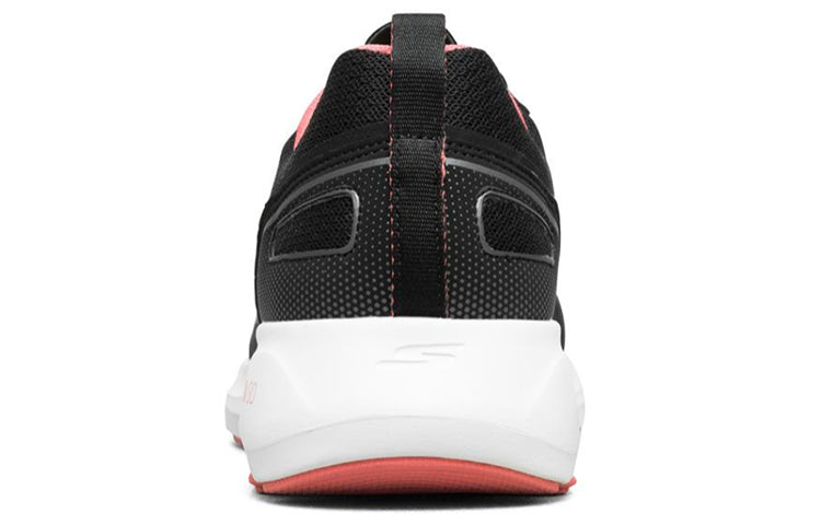(WMNS) Skechers Go Run Viz Tech 'Black White Pink' 128031-BKCL