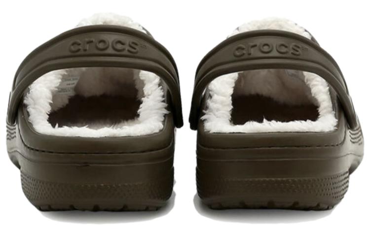 Crocs Classic Lined Clogs 'Walnut Oatmeal' 1624428A
