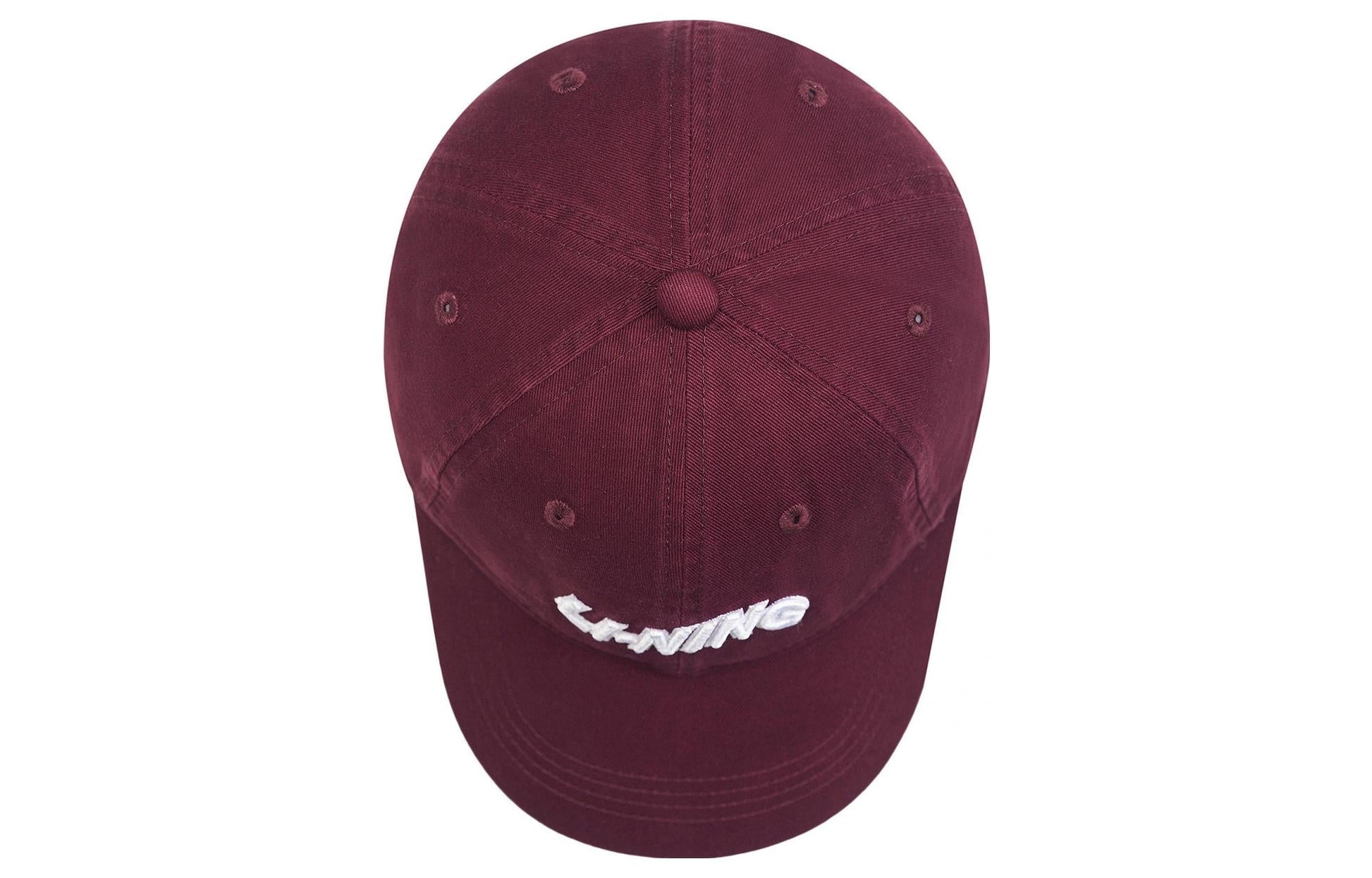 Li-Ning Classic Logo Baseball Cap 'Burgundy' AMYS295-1