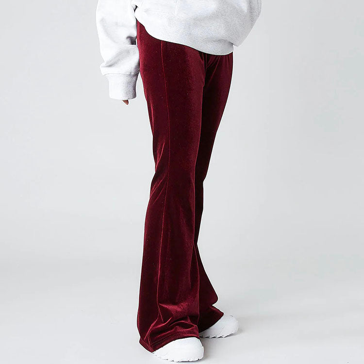 (WMNS) FILA Solid Color Casual Red Long Pants/Trousers FL3552-40