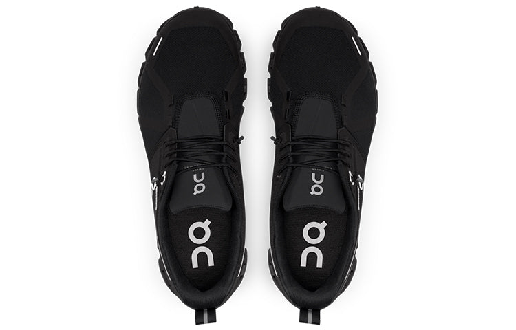(WMNS) On Running Cloud 5 Waterproof 'All Black' 59.98838
