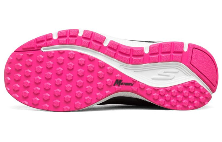 (WMNS) Skechers Go Run Consistent 'Black White Pink' 128075-BKPK