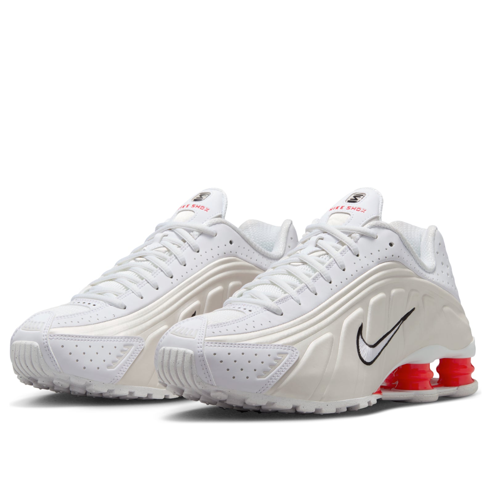 (WMNS) Nike Shox R4 'White Phantom Picante Red' AR3565-103