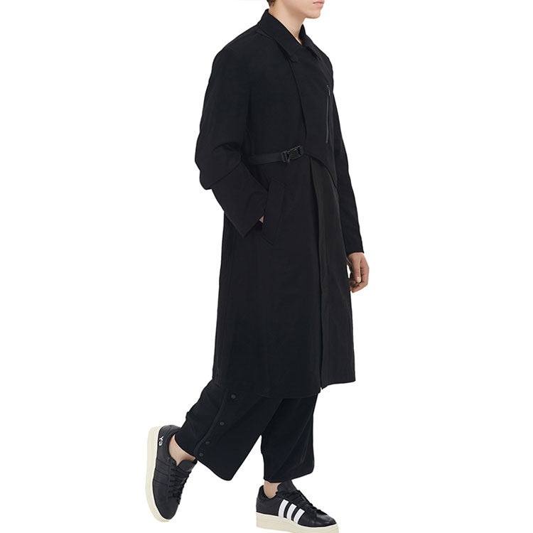 adidas Y-3 CH1 Wool Flannel Coat 'Black' GK4383
