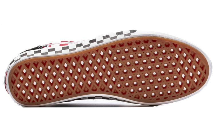 Vans Comfycush Old Skool Dimension In Checkerboard 'Black Red Blue' VN0A3WMA1NG
