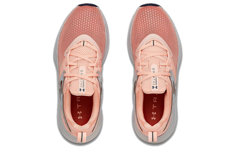(WMNS) Under Armour Charged Breathe Tr 2 Running Shoes Pink 3022617-603