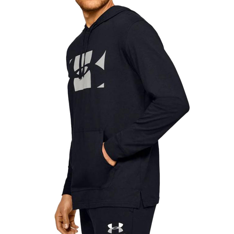 Under Armour Sportstyle Logo Hoodie 'Black' 1351576-001