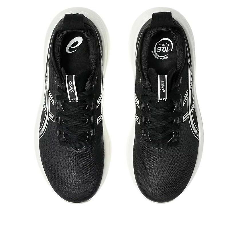 (WMNS) ASICS Gel-Nimbus 27 Narrow 'Black Lake Grey' 1012B819-002
