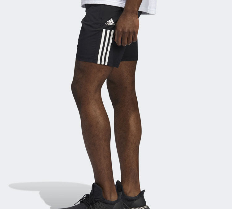 Men's adidas SHORT 3S SLIM Black Shorts GJ5109