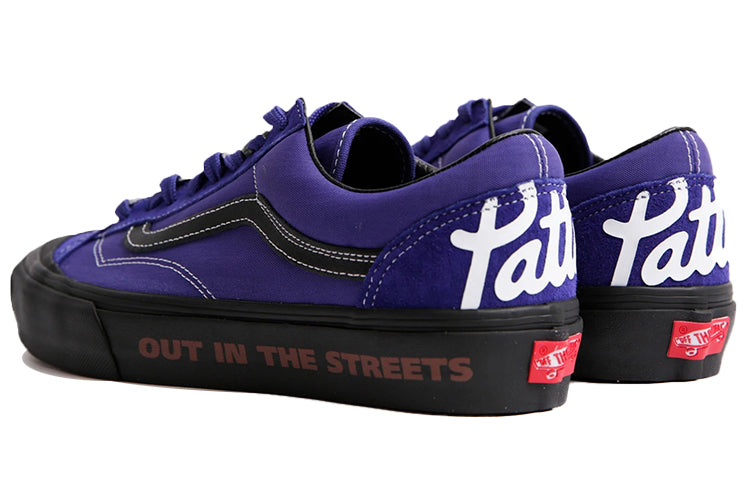 Vans Patta x Vault Style 36 TC Vlt LX 'Blue Black' VN0A5EFMW30