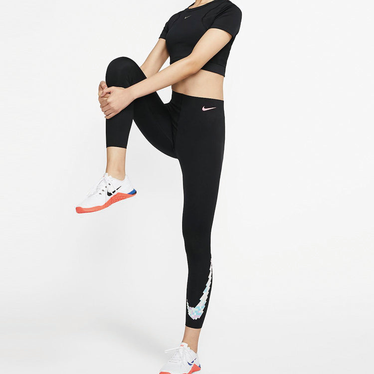 (WMNS) Nike AeroAdapt Tops Short Sleeve 'Black' CJ3587-010