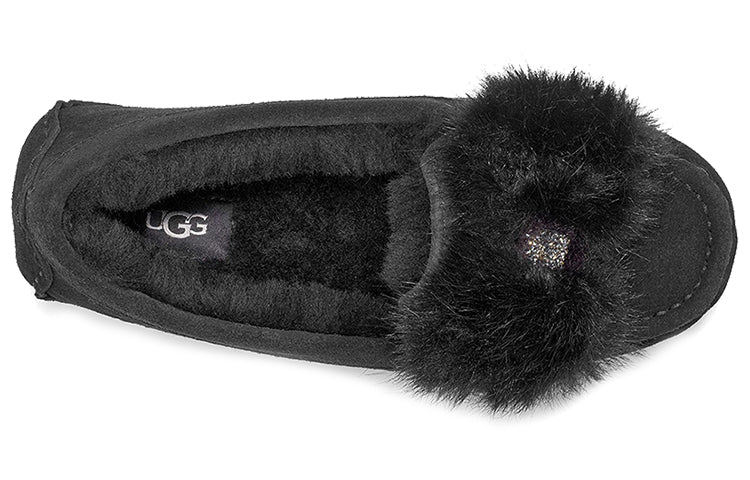 (WMNS) UGG ANSLEY Sports Casual Shoes 'Black' 1103858-BLK