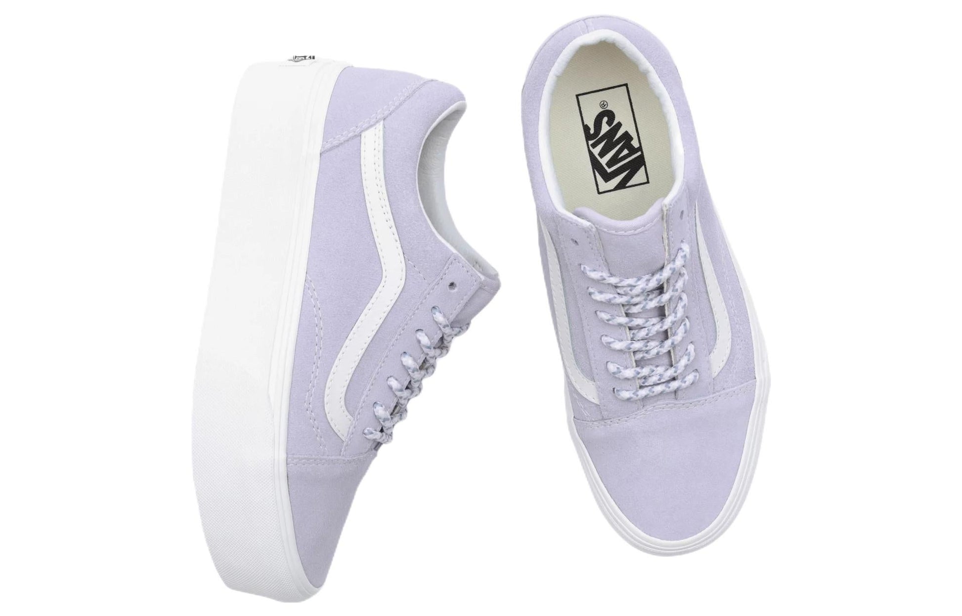 Vans Old Skool Stackform 'Lilac White' VN0A7Q5MSQT
