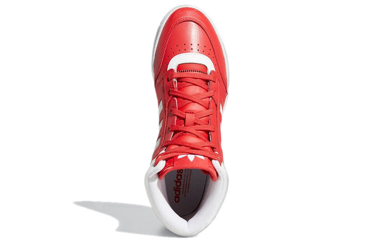 adidas originals Drop Step 'White Red' EF7138