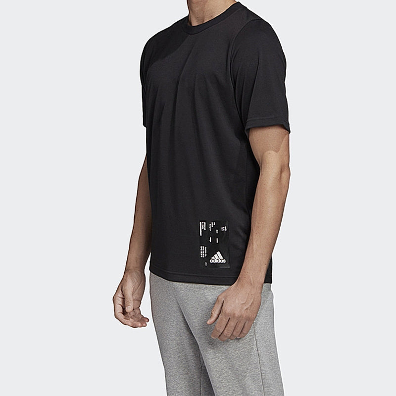adidas Inside Mesh Tech Tee 'Black' FL3622
