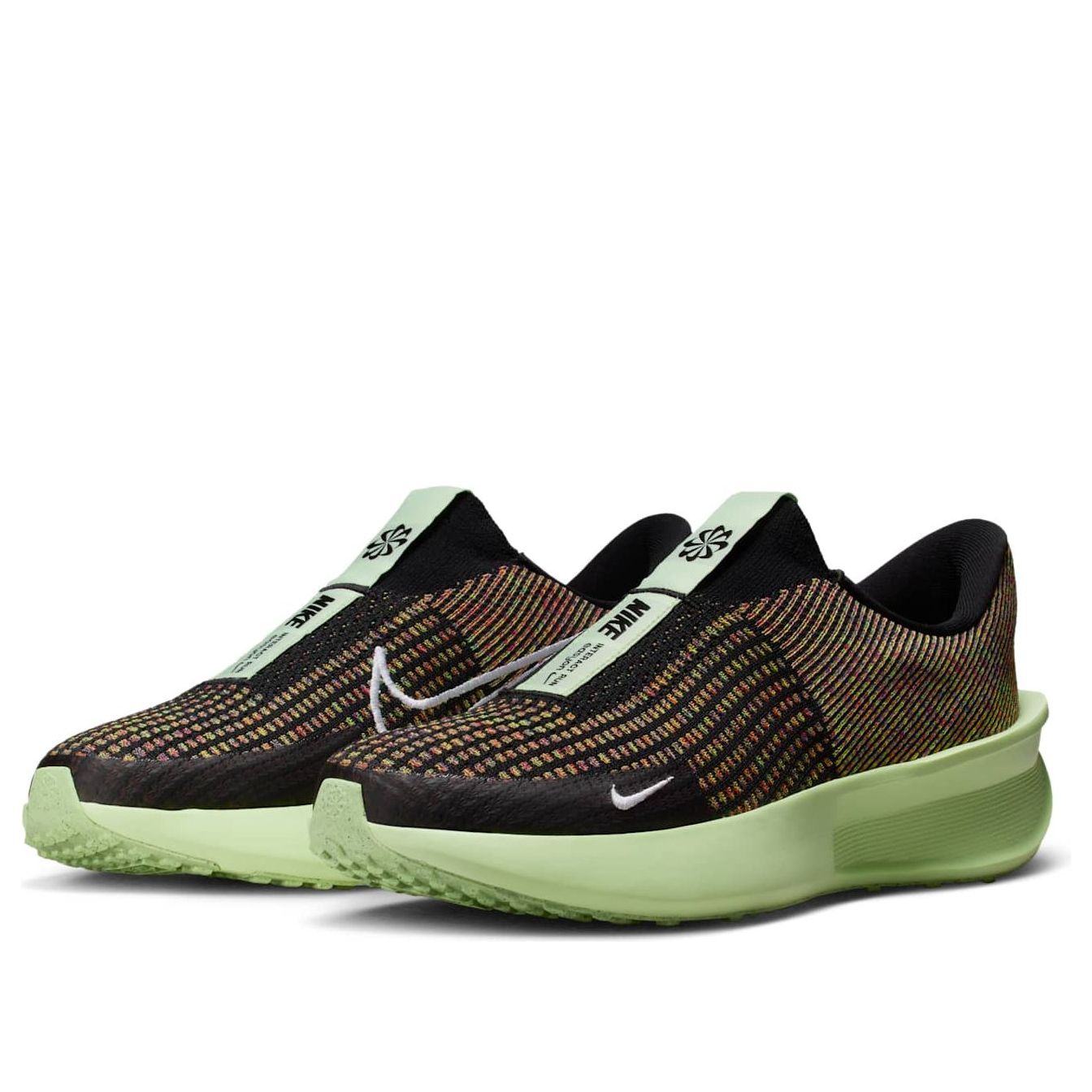Nike Interact Run EasyOn SE 'Black Barely Volt' HQ2699-001