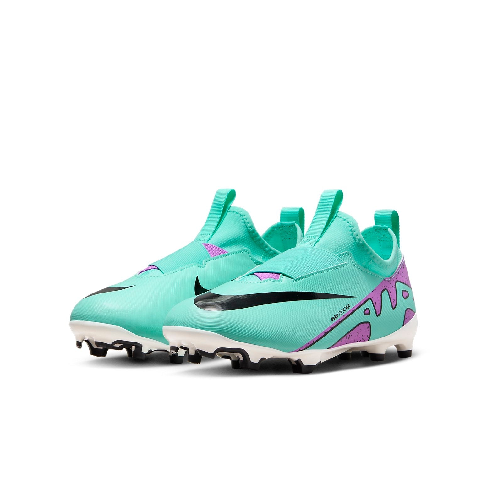 (GS) Nike Zoom Mercurial Vapor 15 Academy MG 'Hyper Turquoise Black' DJ5617-300