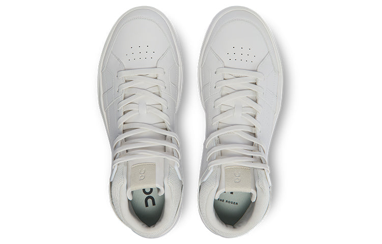 On Running The Roger Clubhouse Mid x Federer 'All White' 98.98503