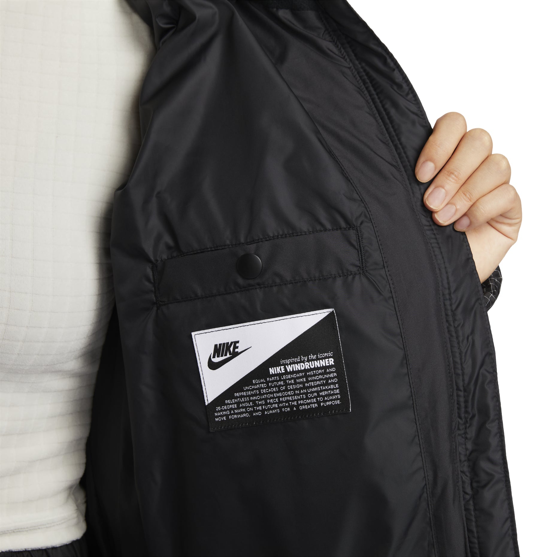 (WMNS) Nike Sportswear Windpuffer Therma-FIT Loose Puffer Jacket 'Black' FD8212-010