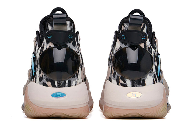 ANTA Shock Wave 3 Pro 'Light Brown Leopard Print' 112221619-3