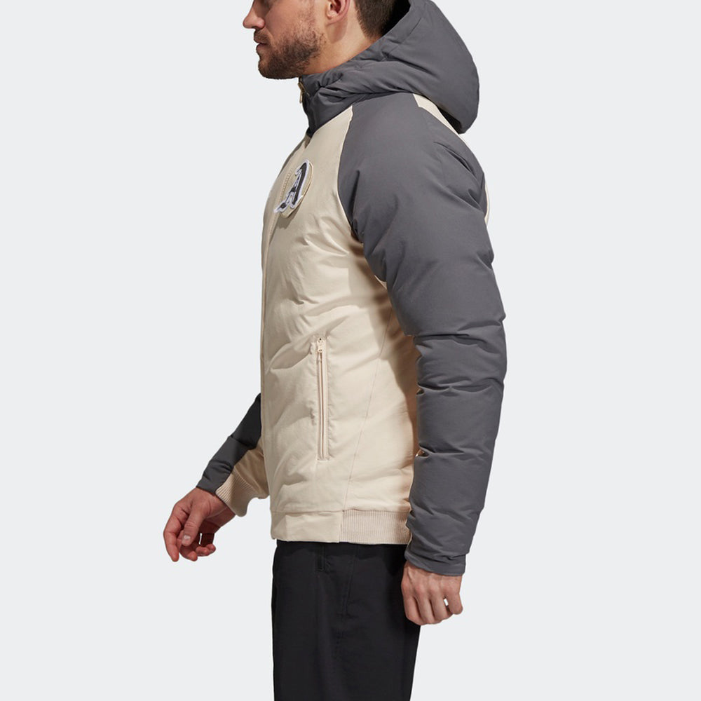 adidas Vrct Jkt Down Jacket For Men Brown/Grey FM2875