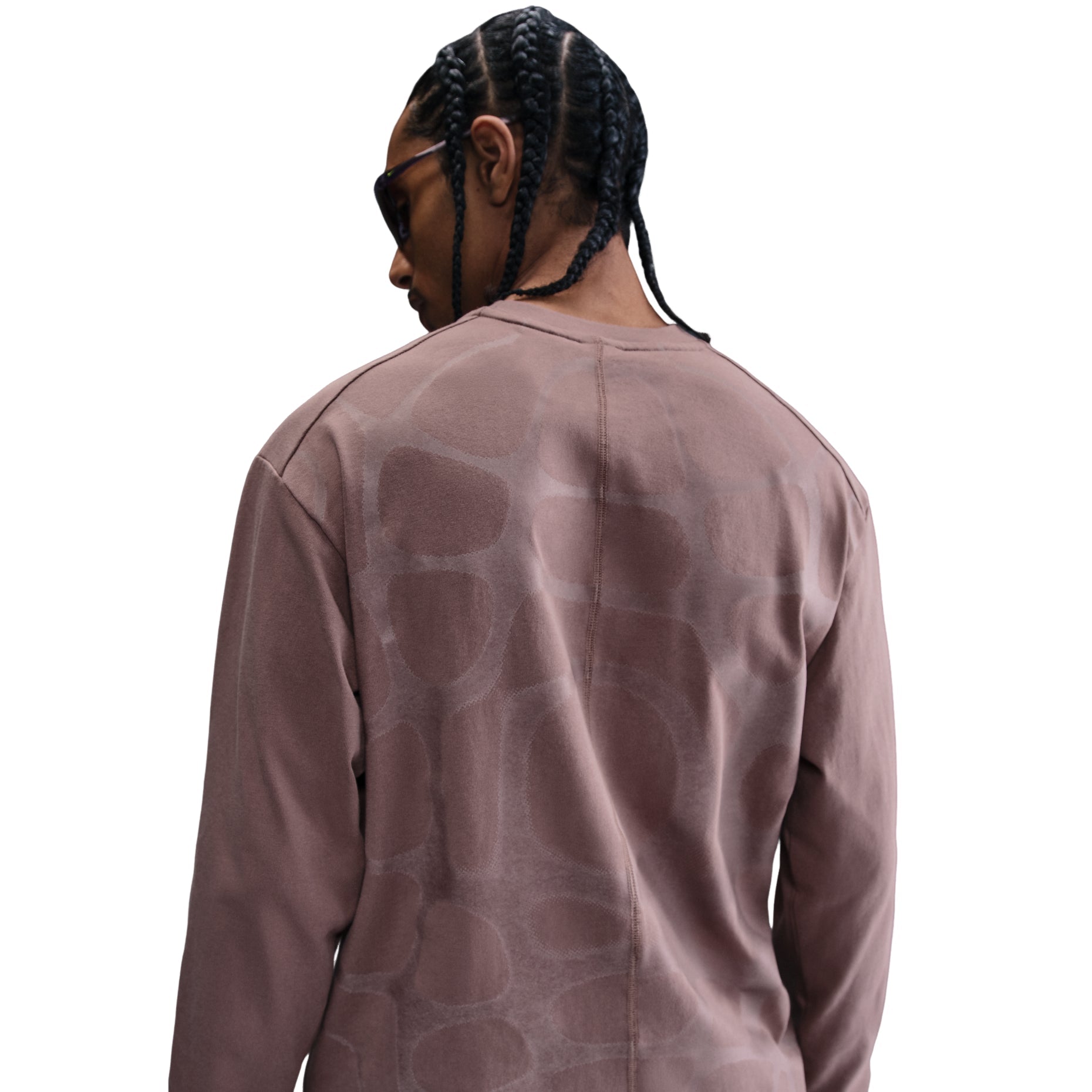 Nike ISPA Long Sleeve T-shirt Asia Sizing 'Smokey Mauve' HJ9087-208