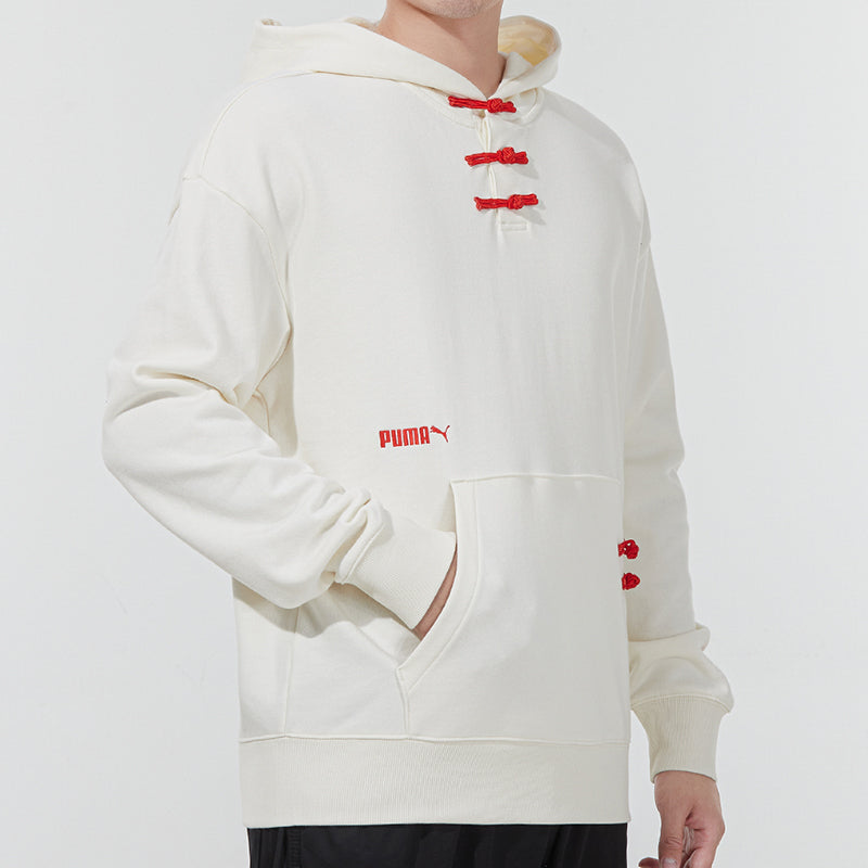 PUMA Contrasting Colors Athleisure Casual Sports Creamy White 536050-65