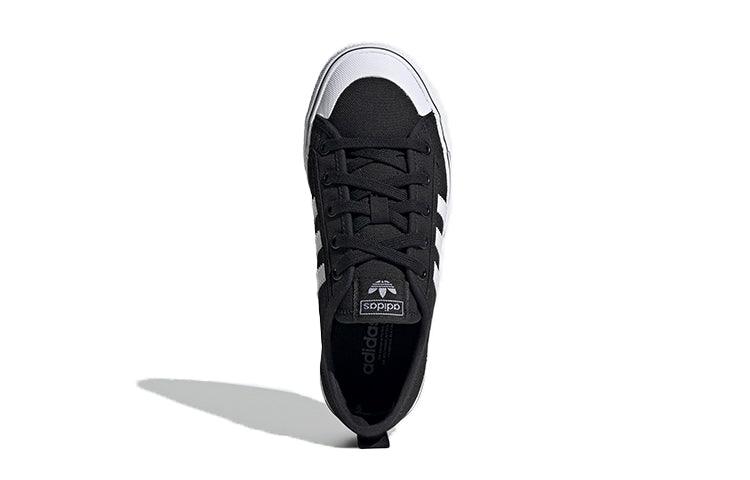 (GS) adidas Nizza J 'Black White' EF5155