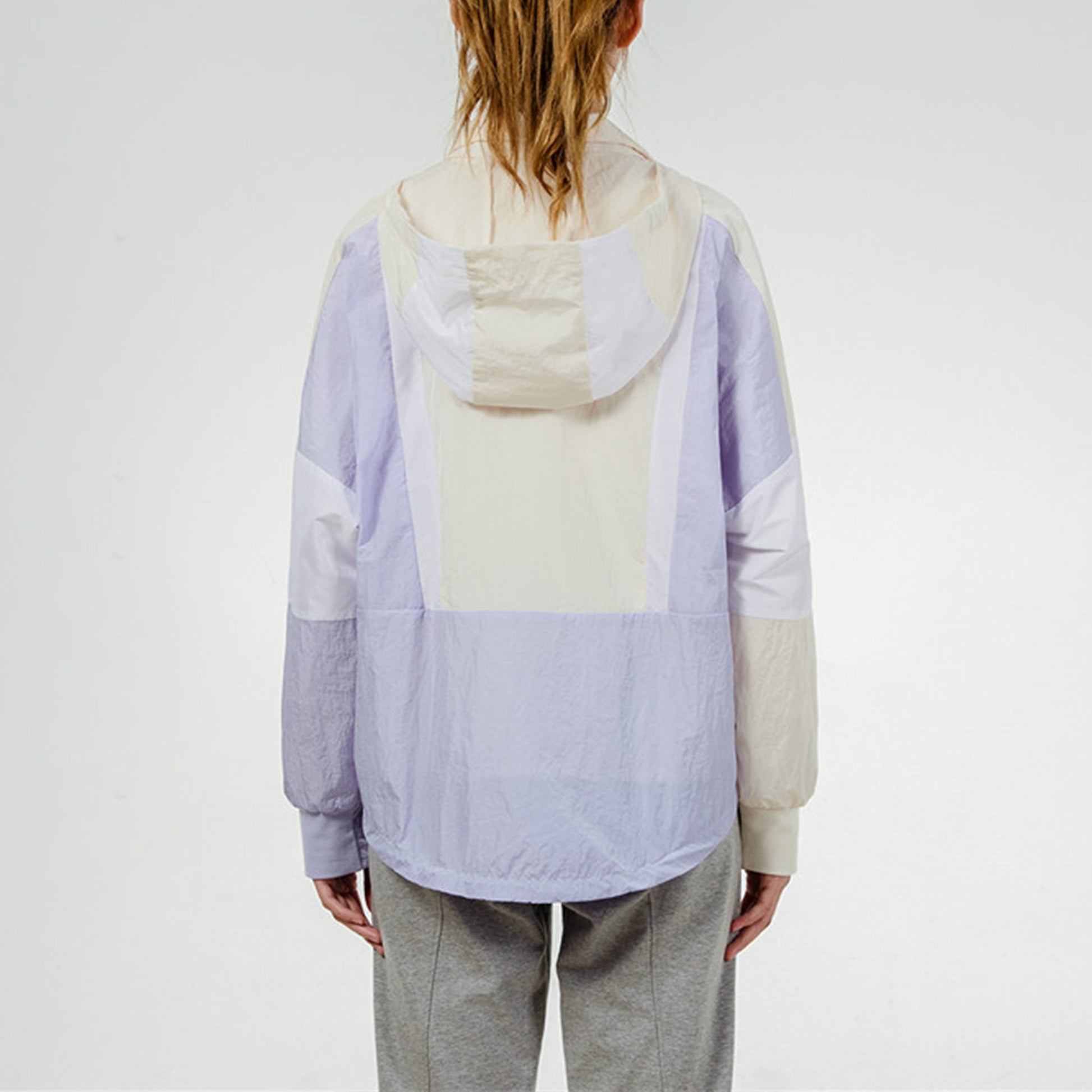 (WMNS) adidas Sports Running Training Wear-Resistant Casual Hooded Jacket Creamy White H09728