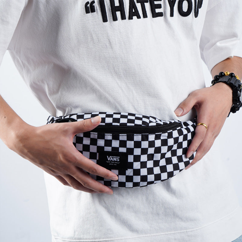 Vans Mini Ward Cross Body Bag 'Black White' VN0A45GXHU0