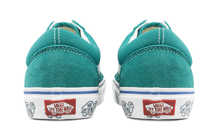 Vans Sidewall Print Old Skool Blue VN0A3WKT4RT