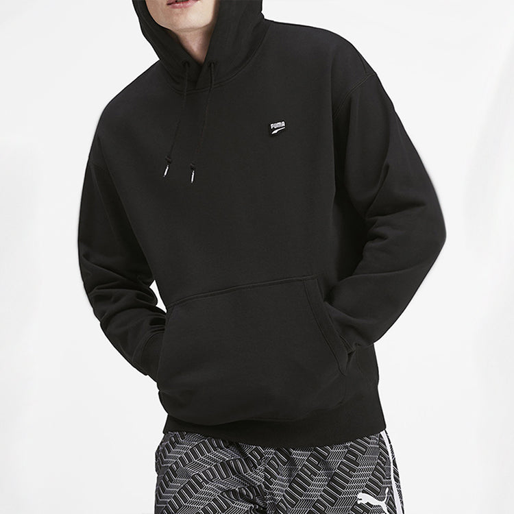 PUMA Downtown Hoody Solid Color Black 597371-01
