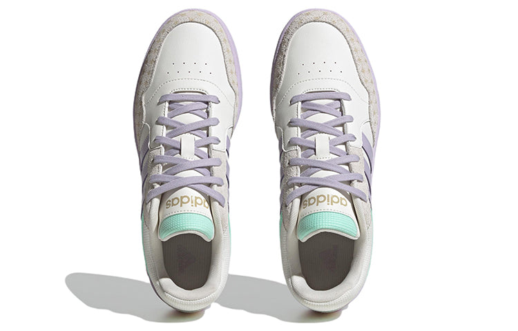adidas Hoops 3.0 'White Green Purple' IG2810
