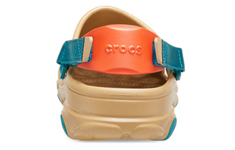 Crocs Classic Clog Beach Shoe Brown Yellow Unisex 'Brown Yellow' 206340-265