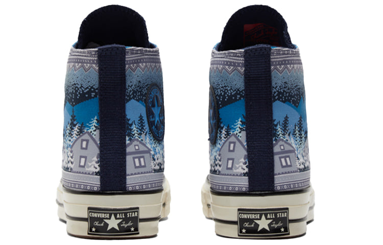 Converse Chuck 70 High 'Holiday Sweater - Midnight Navy' 172135C